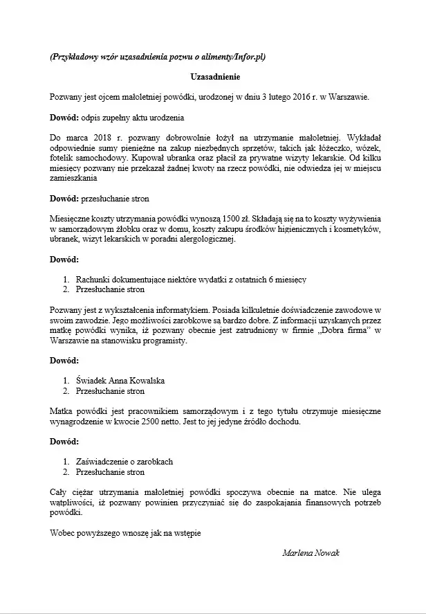 Zdjęcie Jak napisać odpowiedź na pozew o alimenty i uniknąć błędów?